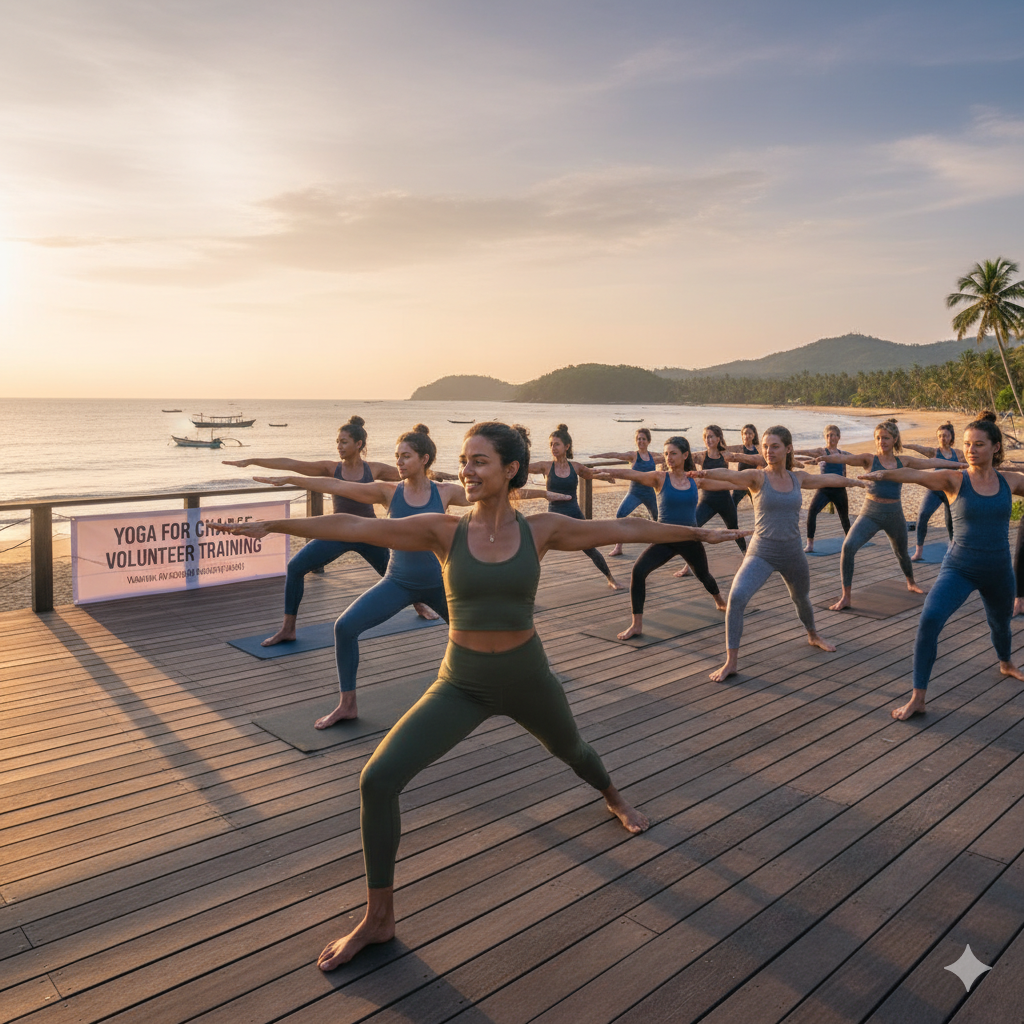 ५. येत्या काळात योग होलेंटीयर्स तयार करणे